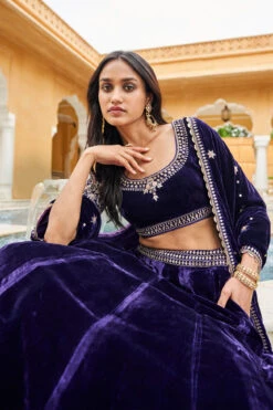 Fauzia Lehenga -Purple -Anita Dongre F22R121 Purple 5