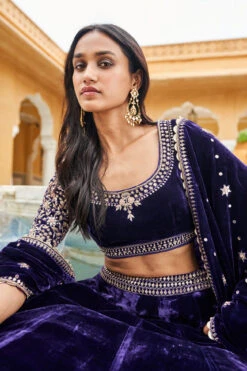 Fauzia Lehenga -Purple -Anita Dongre F22R121 Purple 6