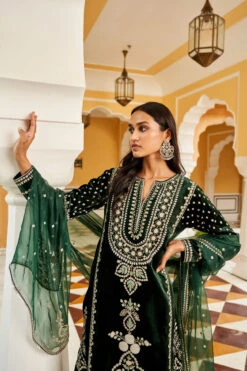 Mahnoor Suit Set - Green -Anita Dongre F22R146 green 4