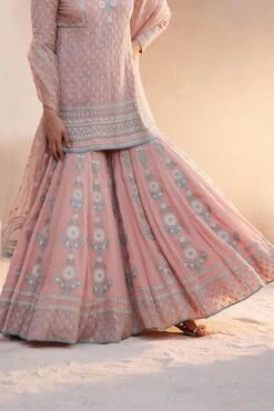 Ashreen Suit Set - Blush -Anita Dongre F22R154 Blush 6
