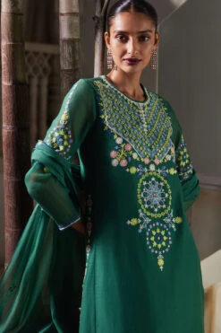 Faramir Suit Set - Green -Anita Dongre F22R45 GREEN 3
