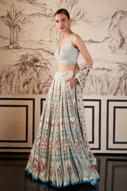 Dua Lehenga - Cream -Anita Dongre F22RM118A Cream 8