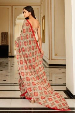 Shovana Saree - Cream