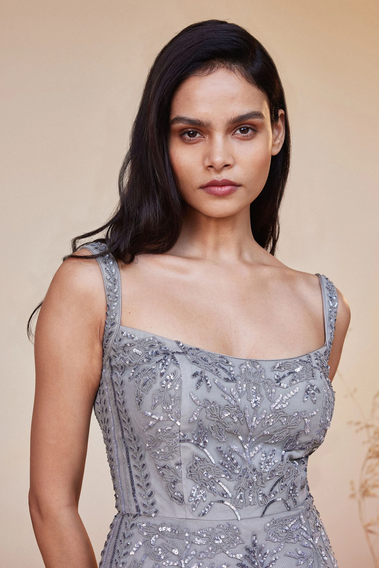 Stardust Gown - Grey 8 Stardust Gown - Grey - Image 6