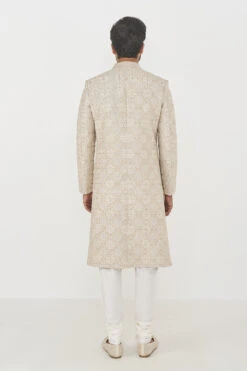 Dheer Sherwani - Off White 12 Dheer Sherwani - Off White -Anita Dongre F22SR18RSBS Cream 3