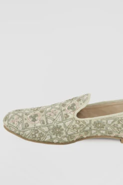 Sani Shoes - Sage Green -Anita Dongre F22SR19MO sagegreen 3
