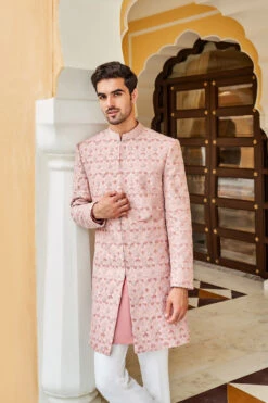 Faiyaz Sherwani - Pink -Anita Dongre F22SR6RSBS Pink 6