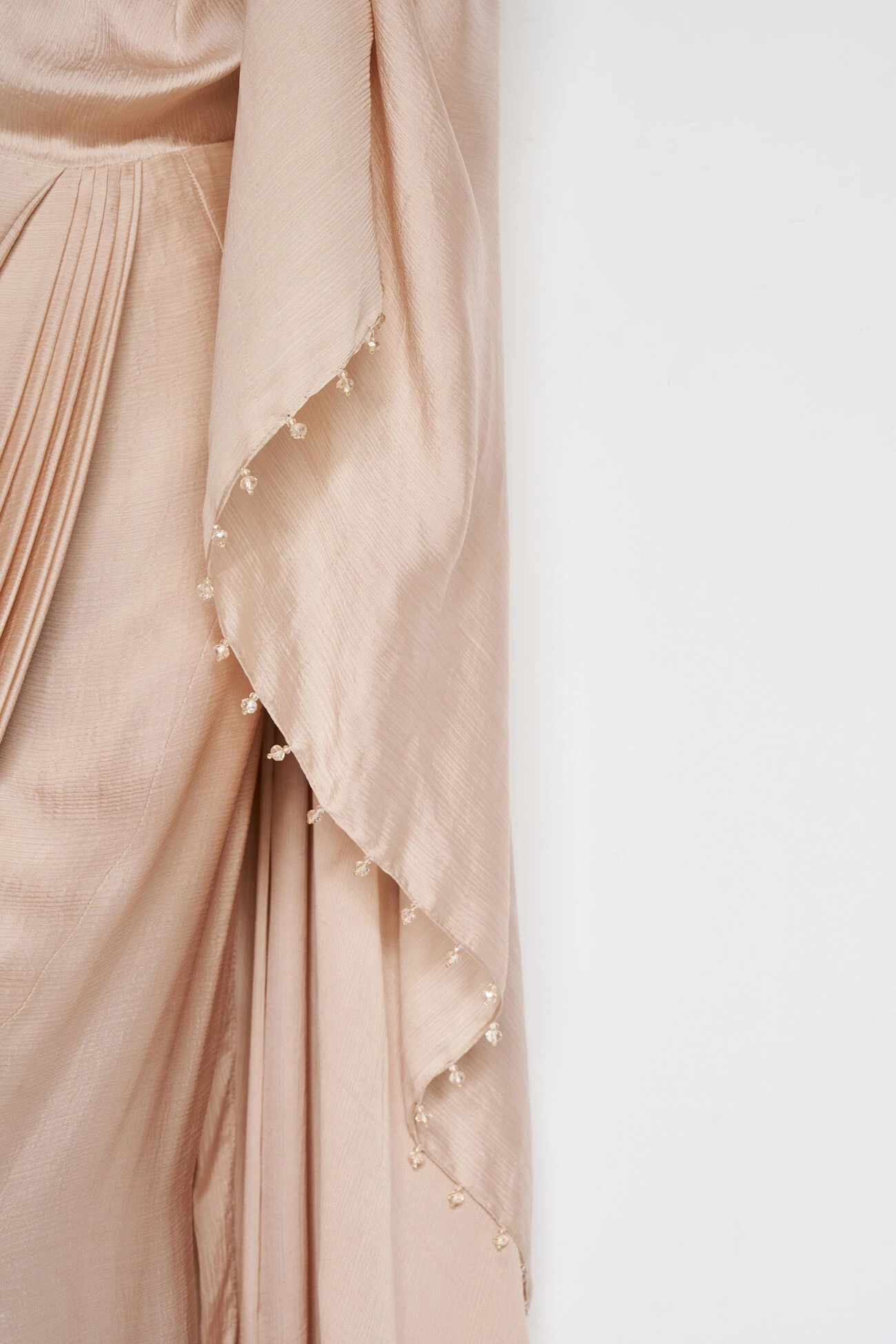 Aveline Saree - Hazelnut 10 Aveline Saree - Hazelnut - Image 8