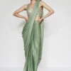 Starling Saree - Sage Green 2 Starling Saree - Sage Green -Anita Dongre F23A377 Sage 1