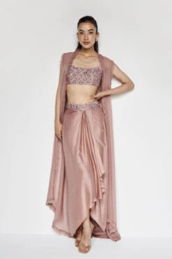Esilda Skirt Set - Old Rose -Anita Dongre F23A380 Oldrose 5