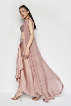 Esilda Skirt Set - Old Rose -Anita Dongre F23A380 Oldrose 6