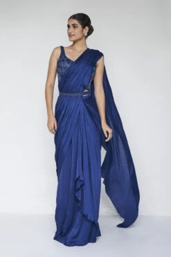 Millaray Saree Set - Blue