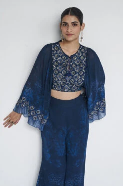Roxana Coord Set - Blue -Anita Dongre F23AA385 Blue 4