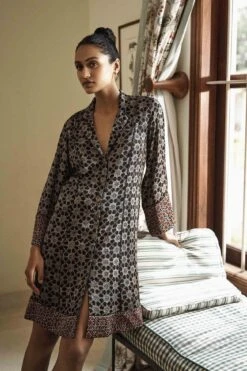 Pause Dress - Black 8 Pause Dress - Black -Anita Dongre F23G276 Black 4