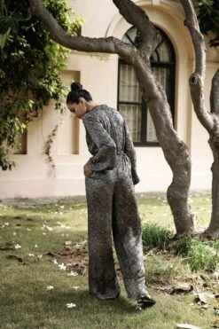 Sweep Jumpsuit - Black -Anita Dongre F23G296 Black 2