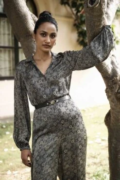 Sweep Jumpsuit - Black -Anita Dongre F23G296 Black 3