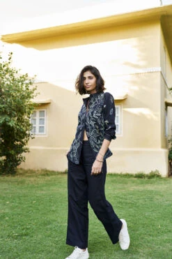 Lush Coord - Black 7 Lush Coord - Black -Anita Dongre F23G311 Black 3