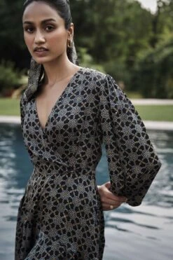 Jovie Dress - Black -Anita Dongre F23G334 Black 3