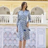 Fresco Dress - Indigo -Anita Dongre F23G397 Indigo 1