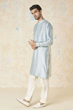 Faizan Kurta - Powder Blue -Anita Dongre F23M10K P.Blue 2