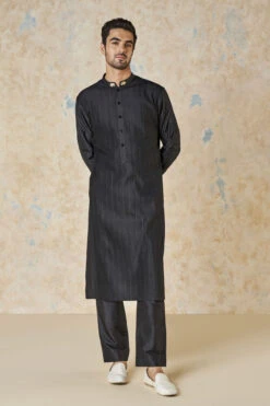 Sifar Kurta - Black -Anita Dongre F23M12K Black 3