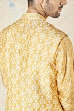 Udyan Nehru Jacket - Mustard -Anita Dongre F23M14B Mustard 5