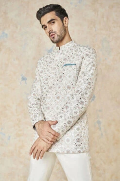 Dhavit Bandhgala - Ivory -Anita Dongre F23M14J Ivory 4