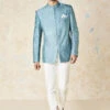 Asad Bandhgala - Blue 2 Asad Bandhgala - Blue -Anita Dongre F23M18J Blue 1