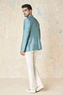 Asad Bandhgala - Blue -Anita Dongre F23M18J Blue 3