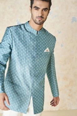 Asad Bandhgala - Blue -Anita Dongre F23M18J Blue 4