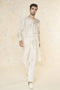Aadhavan Kurta - Cream