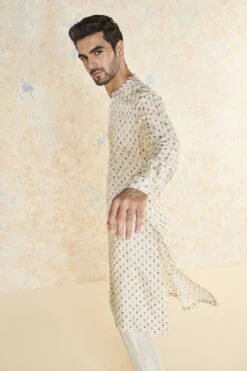 Aadhavan Kurta - Cream -Anita Dongre F23M19K Multi 6