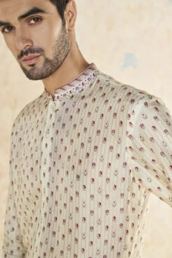 Aadhavan Kurta - Cream -Anita Dongre F23M19K Multi 7