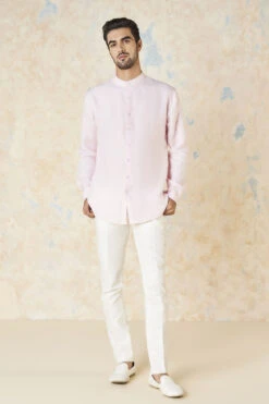 Anant Shirt - Pink -Anita Dongre F23M1SH Pink 1