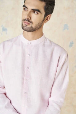 Anant Shirt - Pink -Anita Dongre F23M1SH Pink 7