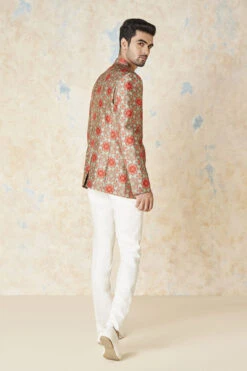 Zehab Bandhgala - Sage Green -Anita Dongre F23M20J Sagegreen 3