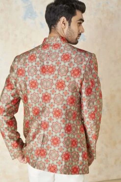 Zehab Bandhgala - Sage Green -Anita Dongre F23M20J Sagegreen 8