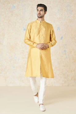 Noman Kurta - Mustard
