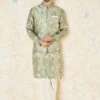 Bhramar Nehru Jacket - Sage 2 Bhramar Nehru Jacket - Sage -Anita Dongre F23M28B Sage 1