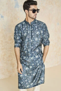 Bhramar Kurta - Blue -Anita Dongre F23M41K Blue 5