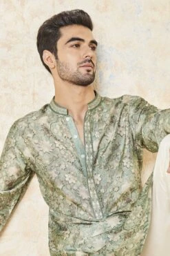 Bhramar Kurta - Sage -Anita Dongre F23M41K Sage 6