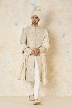 Ikshaan Sherwani - Ivory
