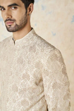 Ikshaan Sherwani - Ivory 15 Ikshaan Sherwani - Ivory -Anita Dongre F23M4SR Lvory 8