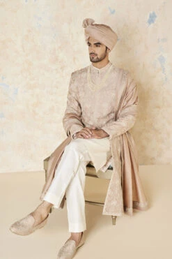 Ikshaan Sherwani - Salmon -Anita Dongre F23M4SR SALMON 5