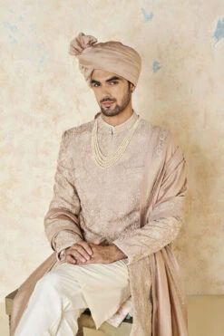 Ikshaan Sherwani - Salmon -Anita Dongre F23M4SR SALMON 6