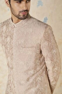 Ikshaan Sherwani - Salmon -Anita Dongre F23M4SR SALMON 7