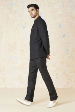 Aadav Bandhgala - Black -Anita Dongre F23M5J Black 4