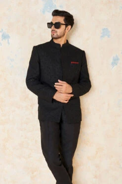 Aadav Bandhgala - Black -Anita Dongre F23M5J Black 7