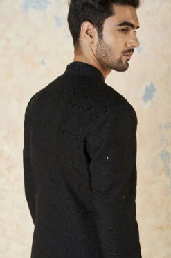 Yuven Sherwani - Black -Anita Dongre F23M5SR Black 10