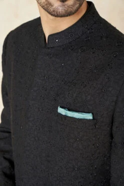 Anveer Bandhgala - Black -Anita Dongre F23M6J Black 5